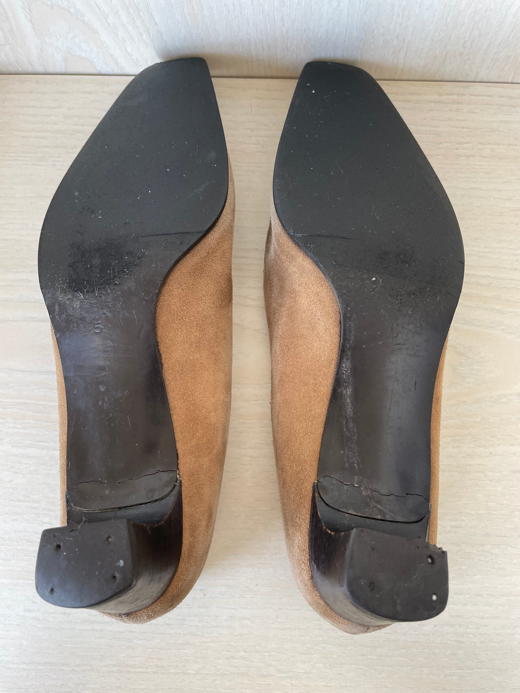 Paul Green Loafer – Wildleder, Braun, EU 38, Guter Zustand
