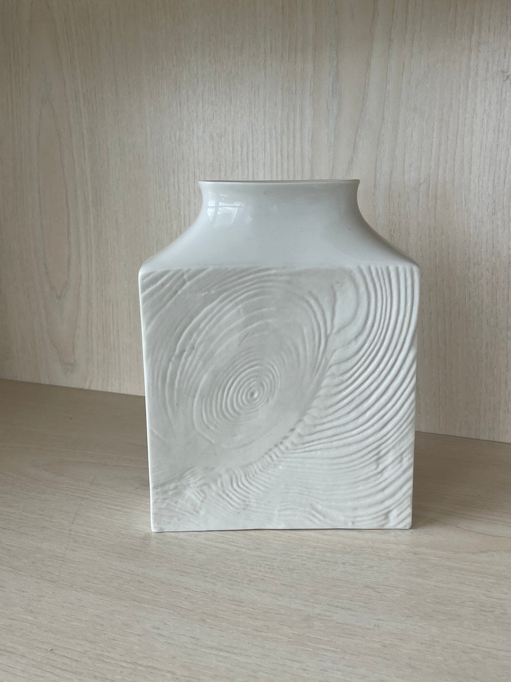 Sgrafo Modern 61/130L Vase | Structure Series | White Porcelain | Very Good