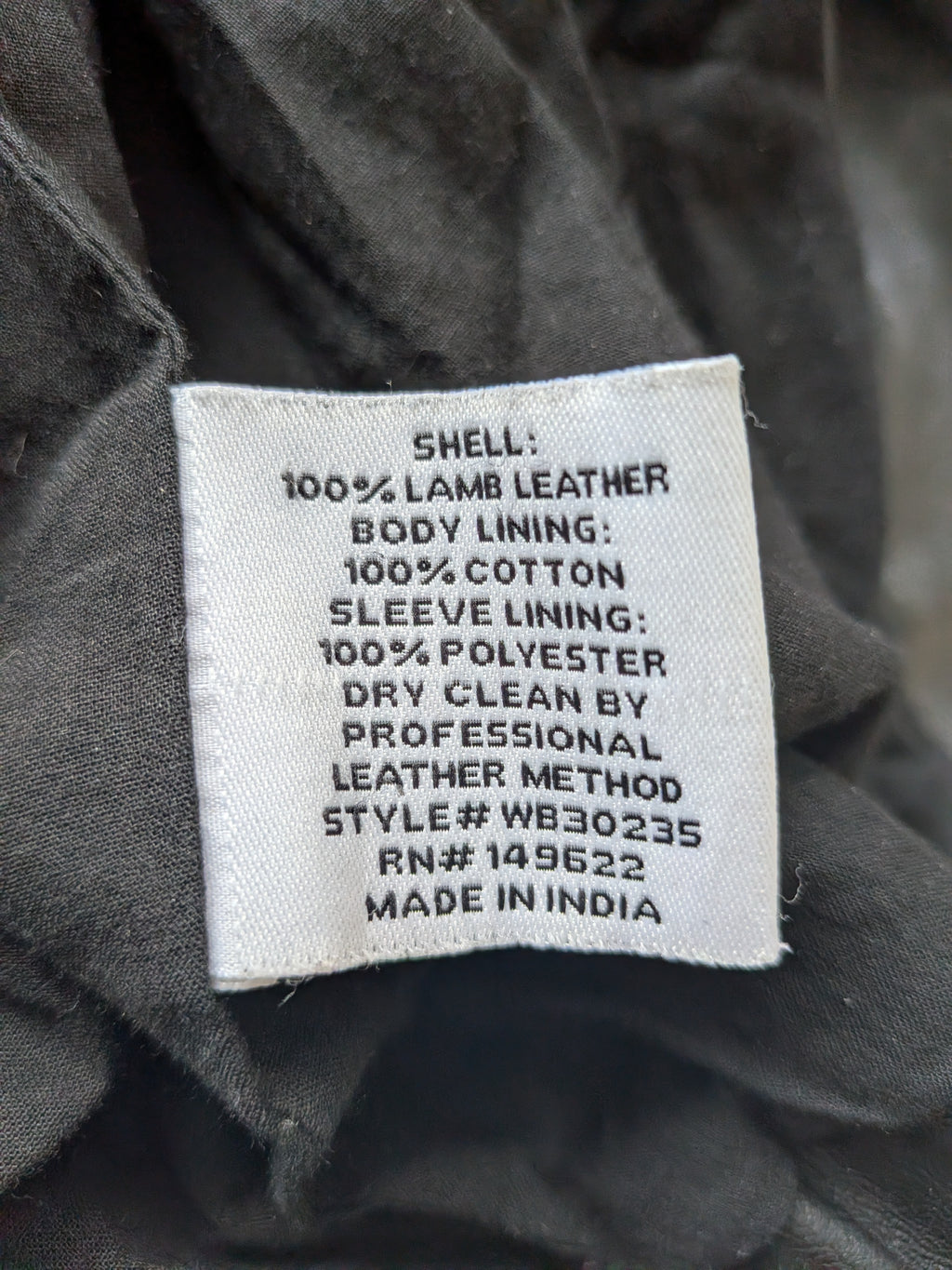 Walter Baker 100% Lammleder Moto Jacke Schwarz Gr. S – Guter Zustand