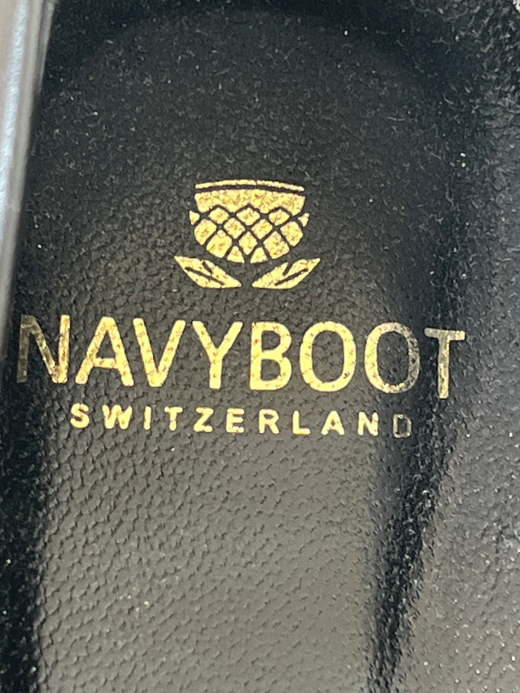 Navyboot Tweed & Leder Pumps 38 Schwarz/Rot | Sehr guter Zustand
