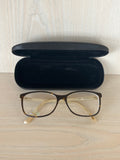 GIVENCHY VGV268 Black/Ivory Women’s Eyeglass Frame 140mm – Very Good