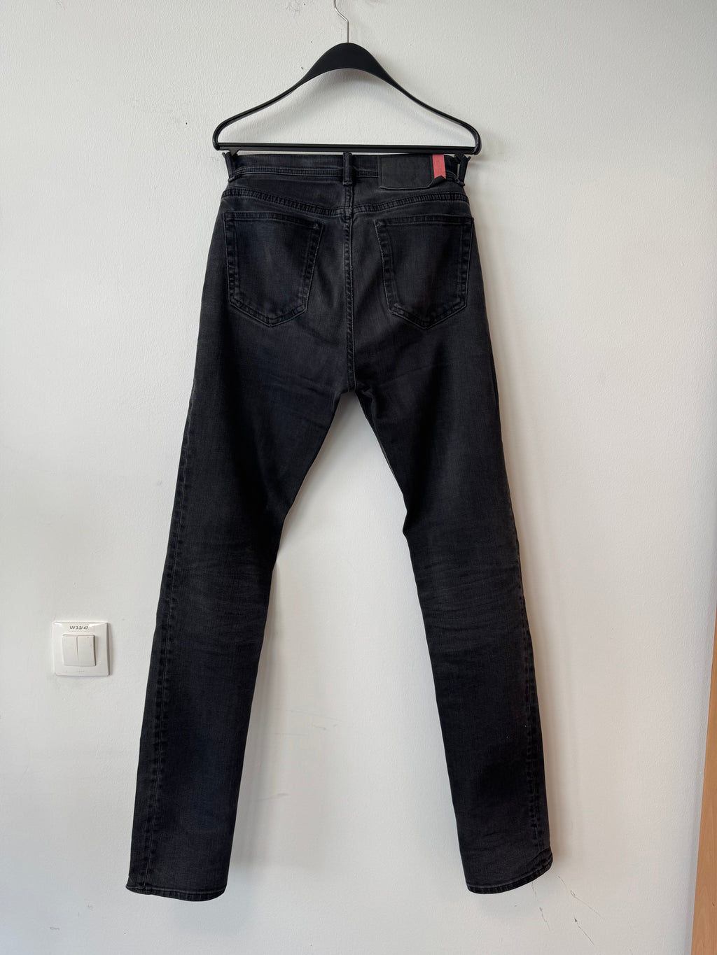 Acne Studios Blå Konst Skinny Jeans Schwarz W28 L32 – Guter Zustand