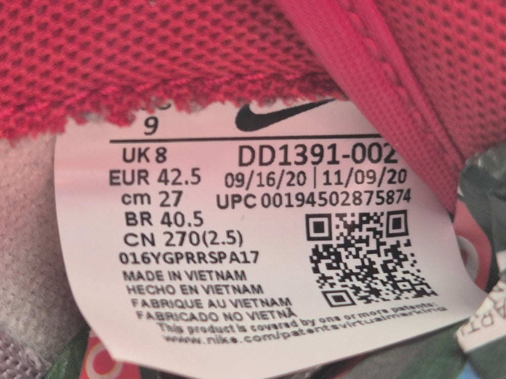 Nike Dunk Low UNLV EU 42,5 Neutral Grau/Rot | Kult-Sneaker | Guter Zustand