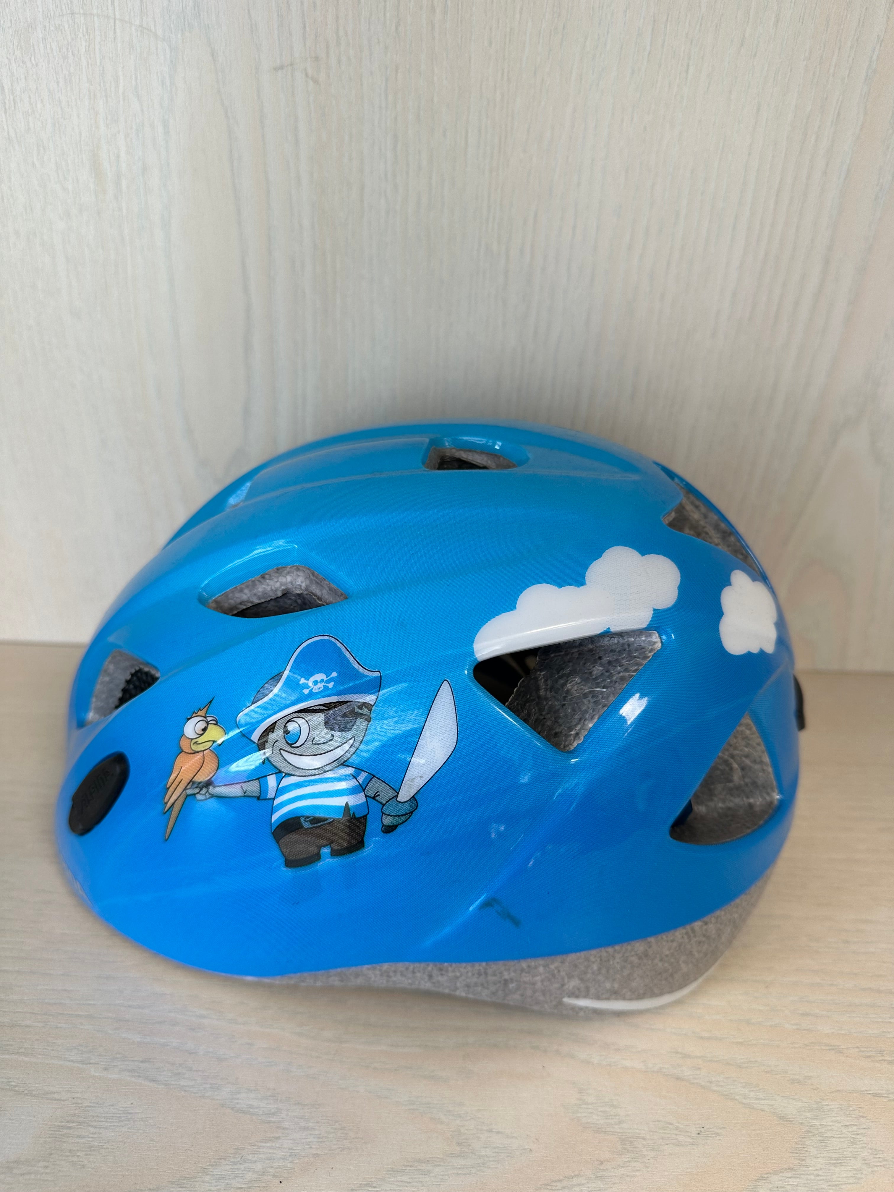 Kids’ Bike Helmet Alpina Ximo Pirate, Blue, Size 49-54 cm, Very Good