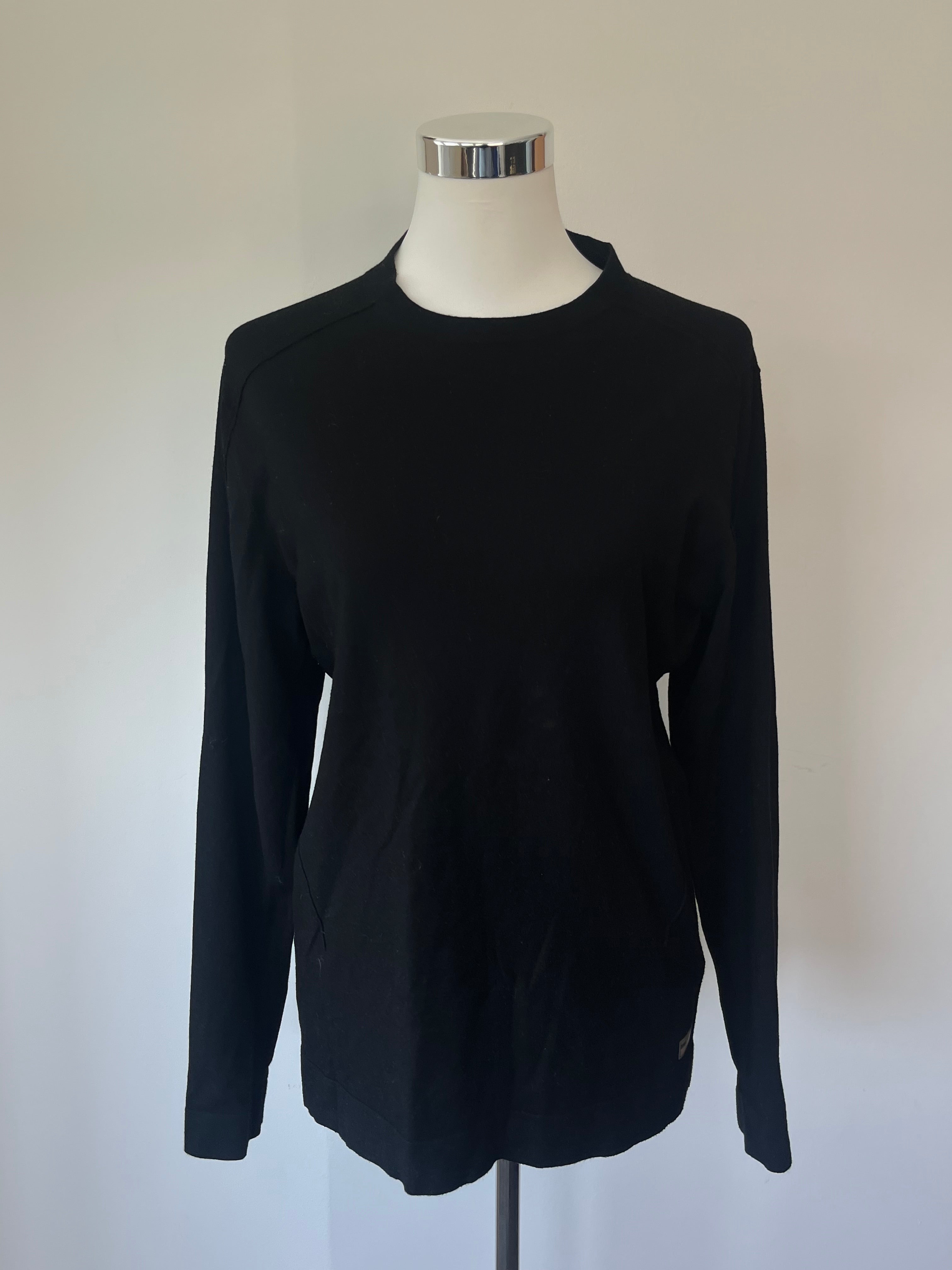 DRYKORN Drynamic Long-Sleeve Shirt, Black, Size L, Good Condition