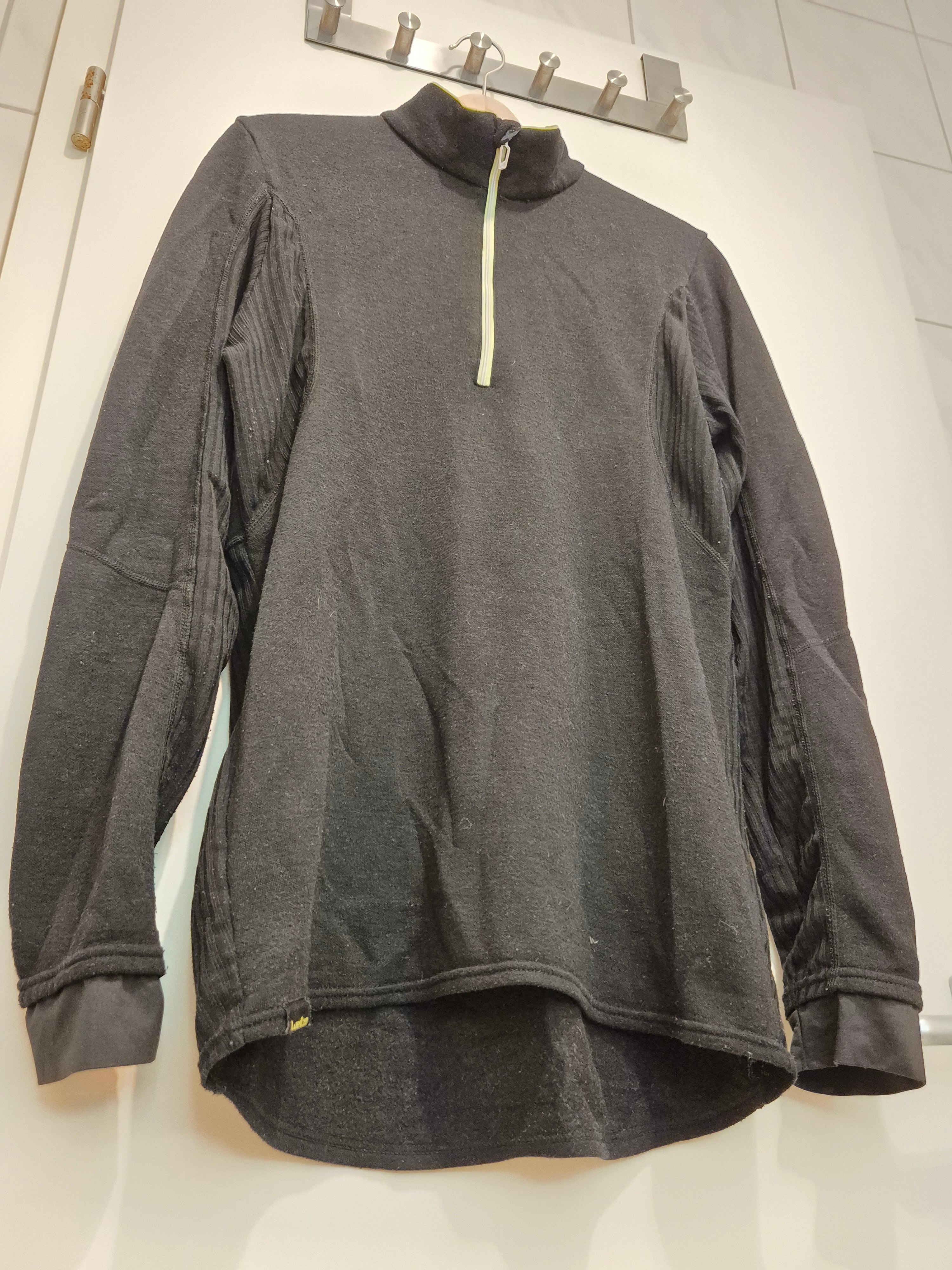Wed’ze Herren Ski-Unterhemd L Schwarz 1/2-Zip Wolle • Gut | by Cirkular