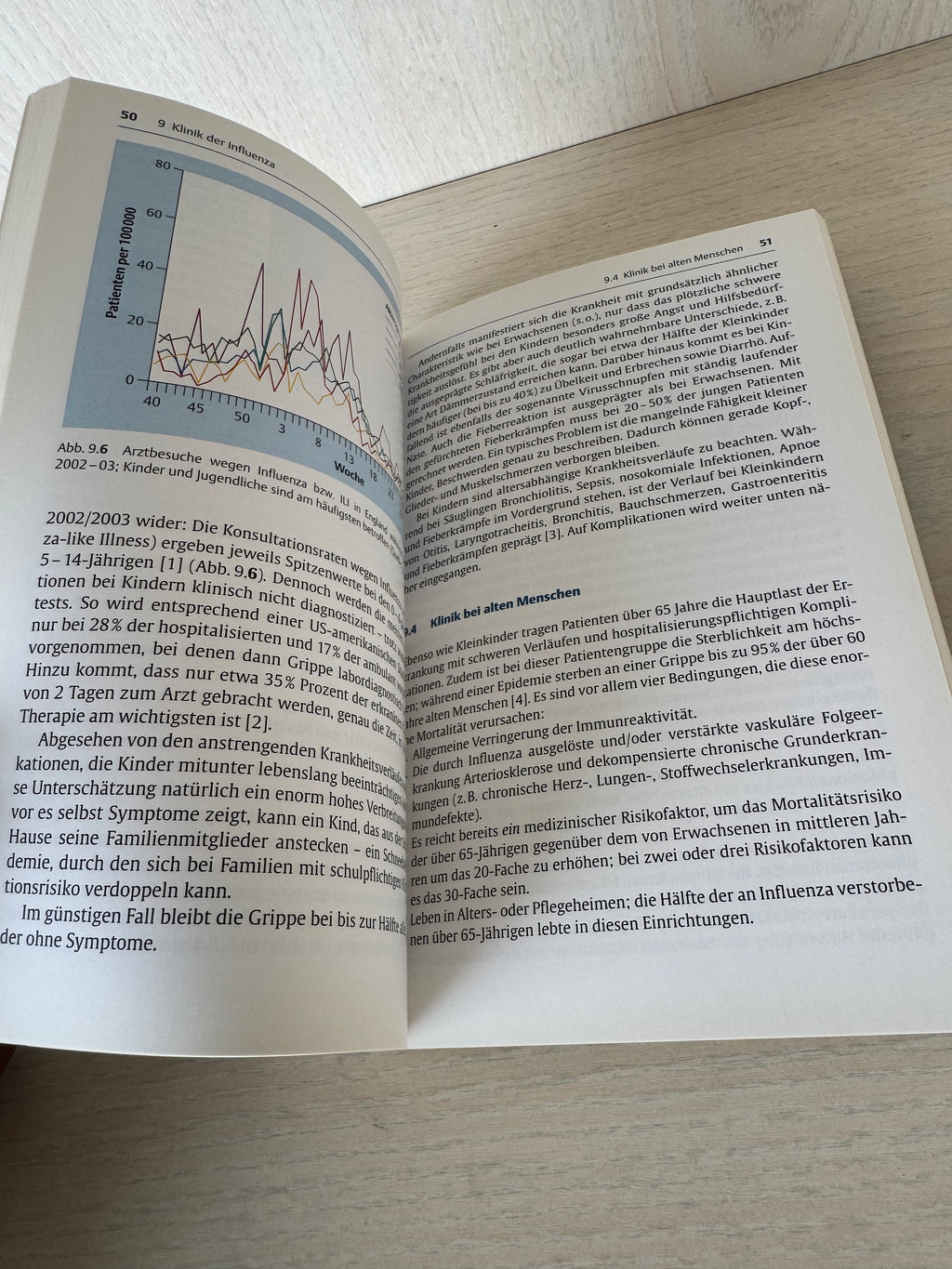 Praxis-Handbuch Influenza – G. E. Vogel (Thieme, 1. Aufl.) – wie neu
