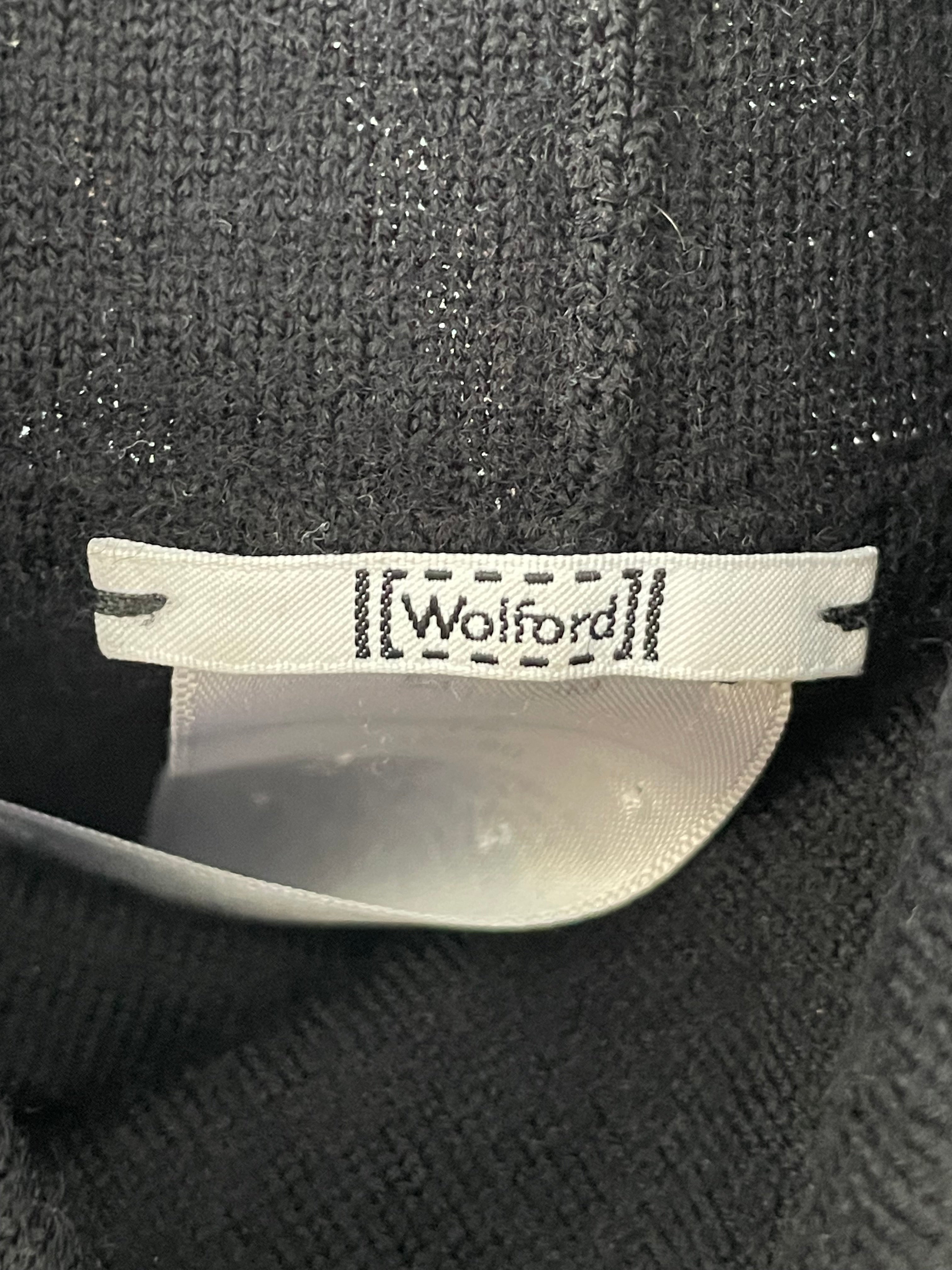 Wolford Rollkragenpullover Schwarz Gr. M – klassisch, guter Zustand