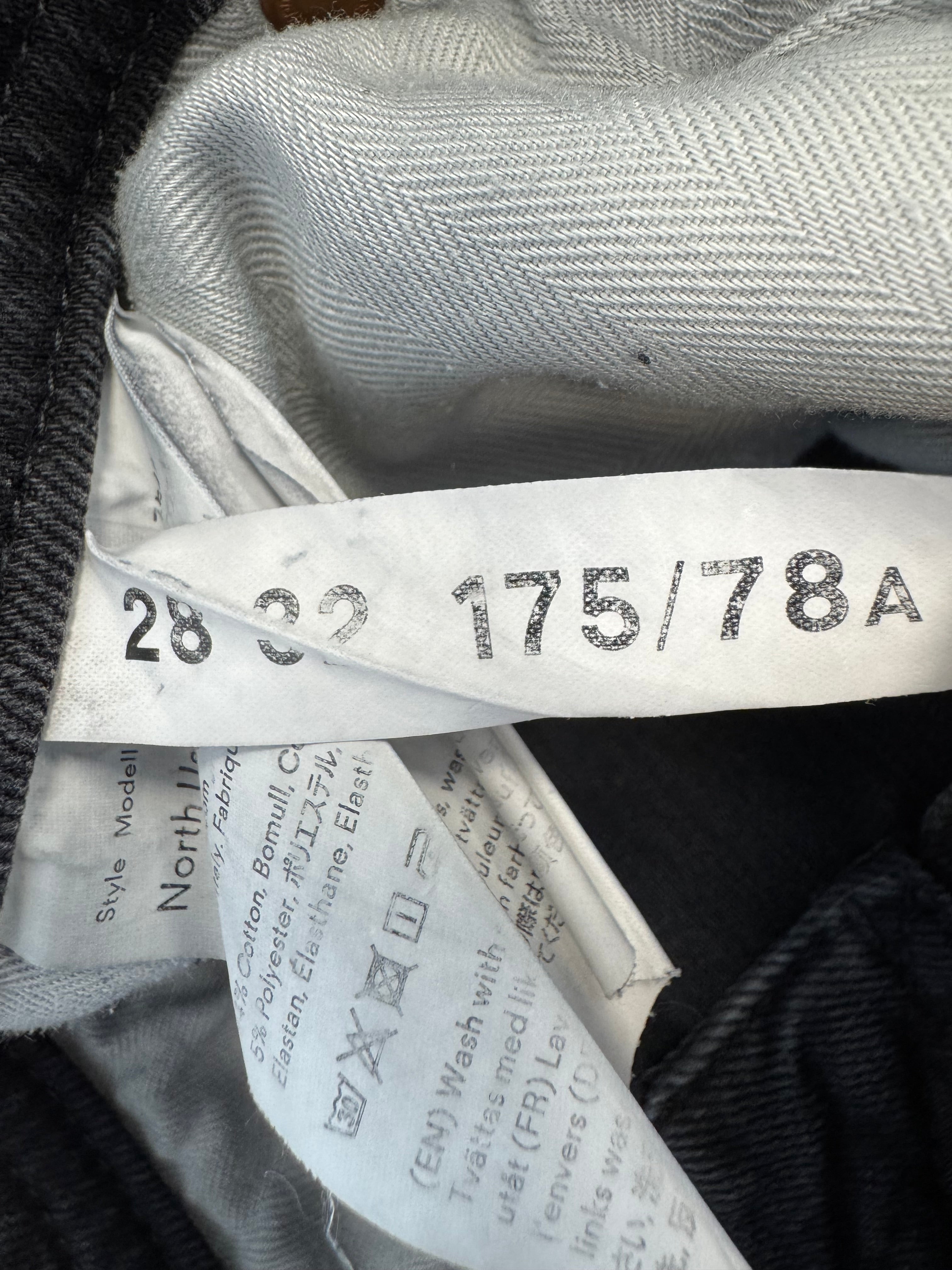 Acne Studios Blå Konst Skinny Jeans Schwarz W28 L32 – Guter Zustand