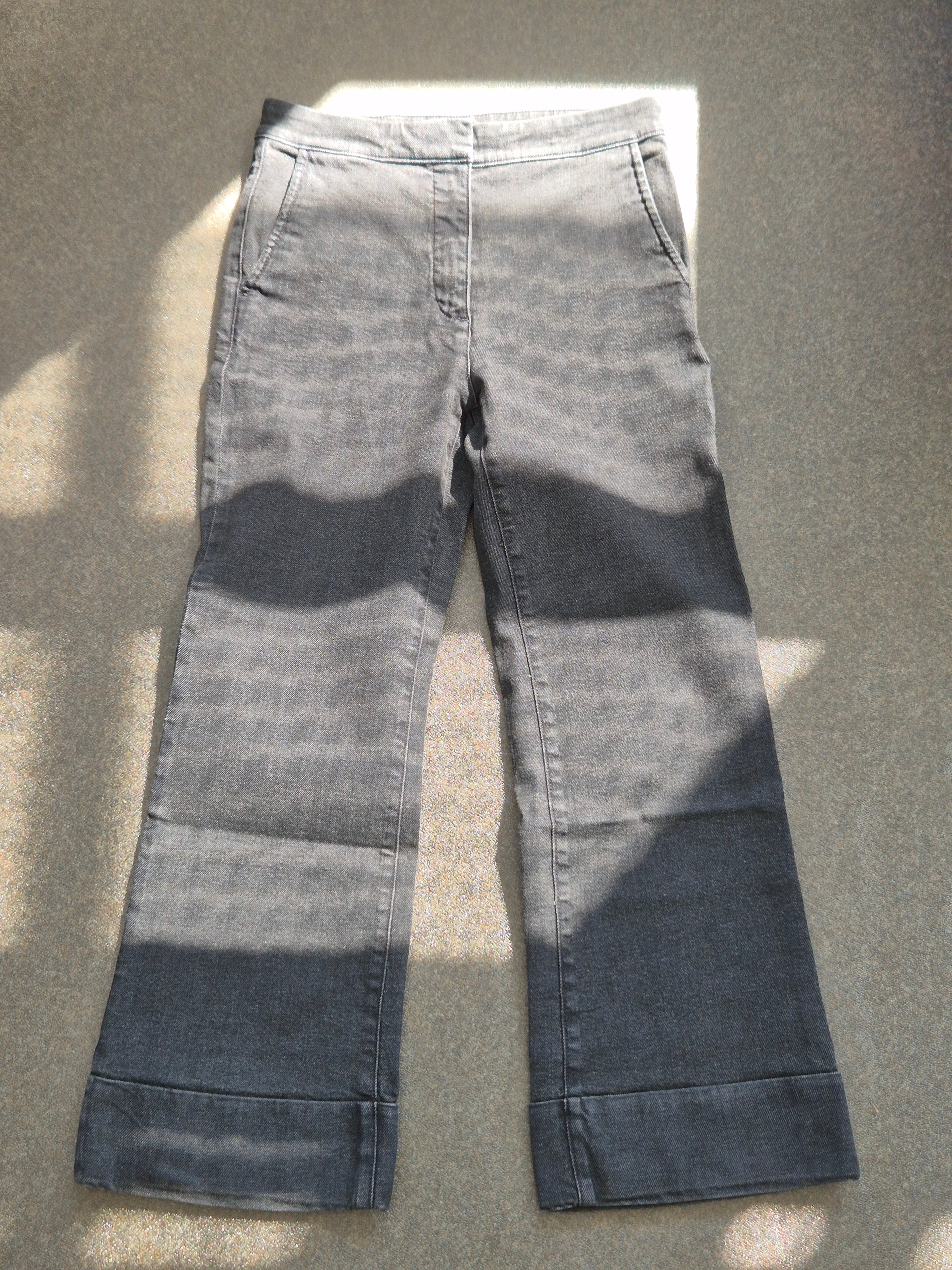 Massimo Dutti graue Schlagjeans, Größe 38, sehr guter Zustand