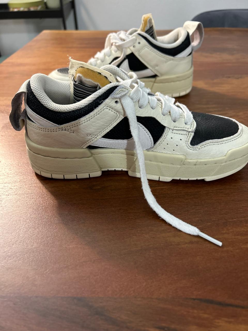 Nike Dunk Low Disrupt 'Ivory/Black' EU 36 / US 4 – Normal Use