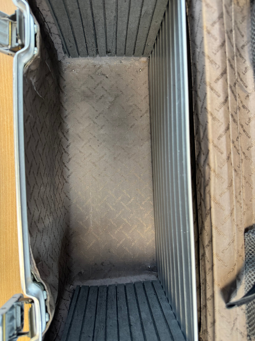 Rimowa Topas Lufthansa Pilot Case Aluminium Silber, guter Zustand