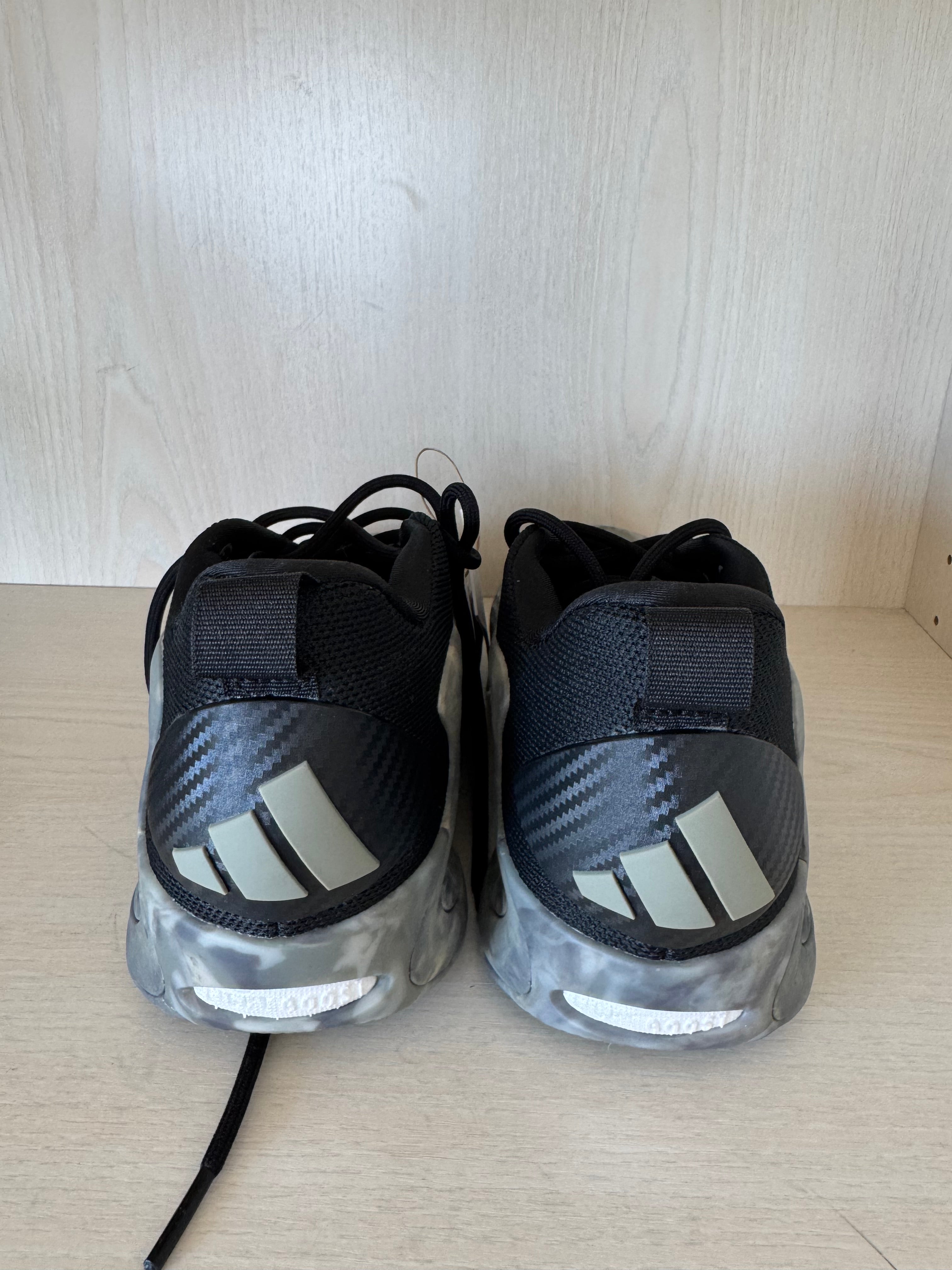 Adidas Anthony Edwards 1 Low Sneakers 42 EU Schwarz/Grau Neu
