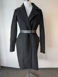 Weekend Max Mara Wollmantel, Schwarz, EU 36 – Gürtel inkl., Guter Zustand