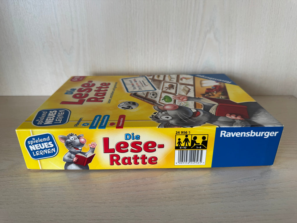 Ravensburger Die Lese-Ratte Reading Game, Multicolor, Medium, Good Condition
