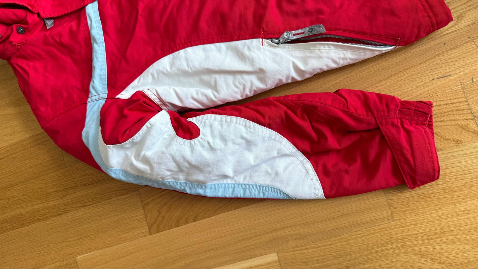 Protest Geotech 3.0 Ski-/Snowboardjacke 176 Rot/Weiß | Wasserdicht | Gut