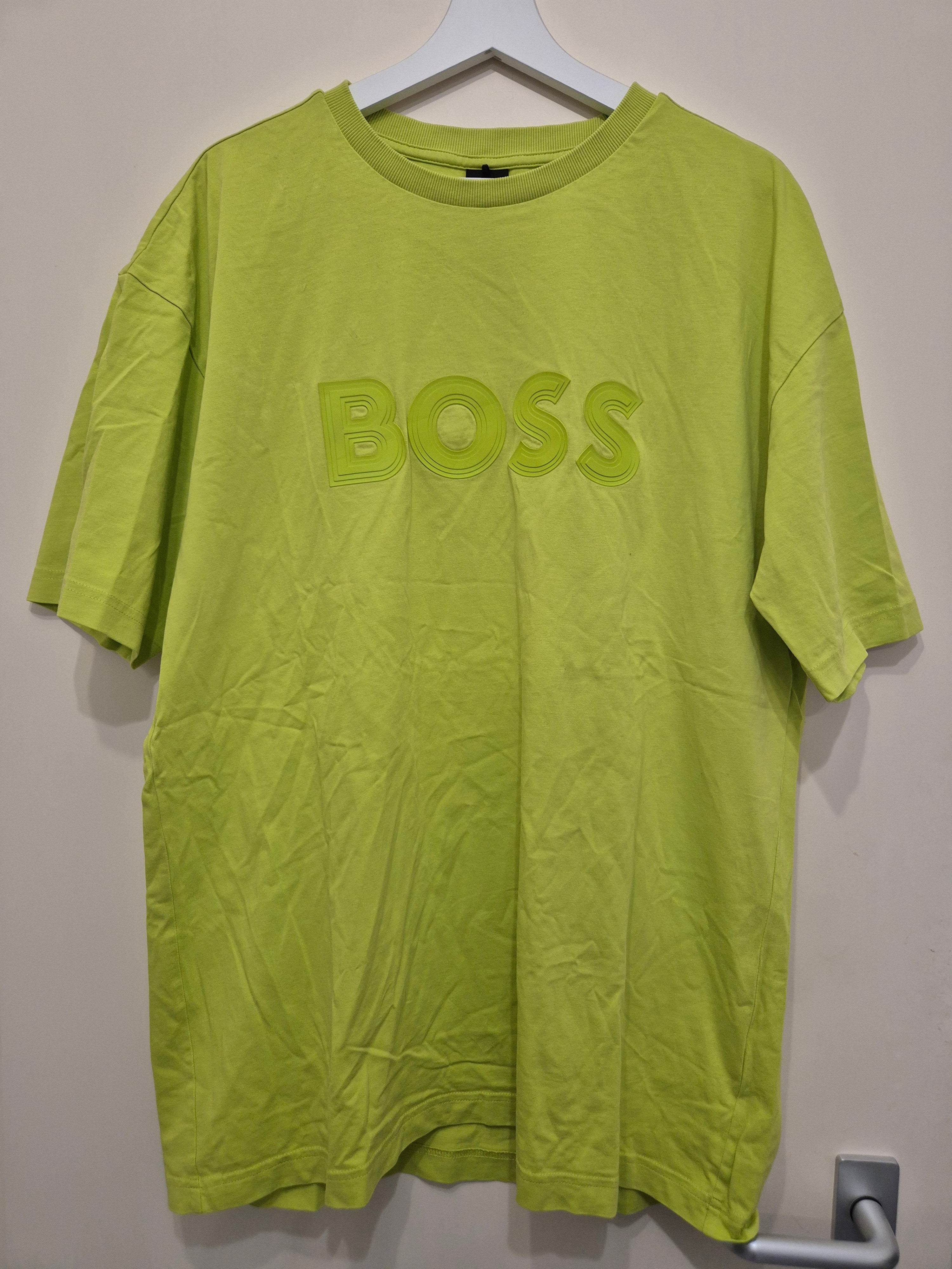 BOSS Neon T-Shirt XL Neon Grün – guter Zustand