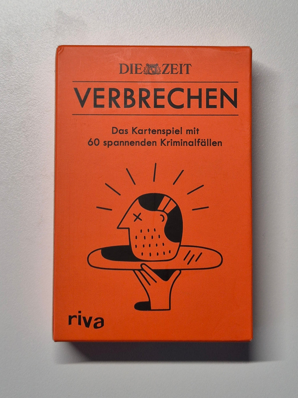 ZEIT Verbrechen Card Game – Die Zeit – Orange – Standard Size – New & Sealed