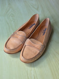 Santoni Damen Loafer – Leder, Beige, Größe 37, Sehr guter Zustand