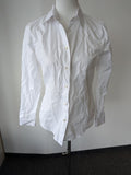 Luisa Spagnoli Women’s Shirt – White, Size S, Normal Use