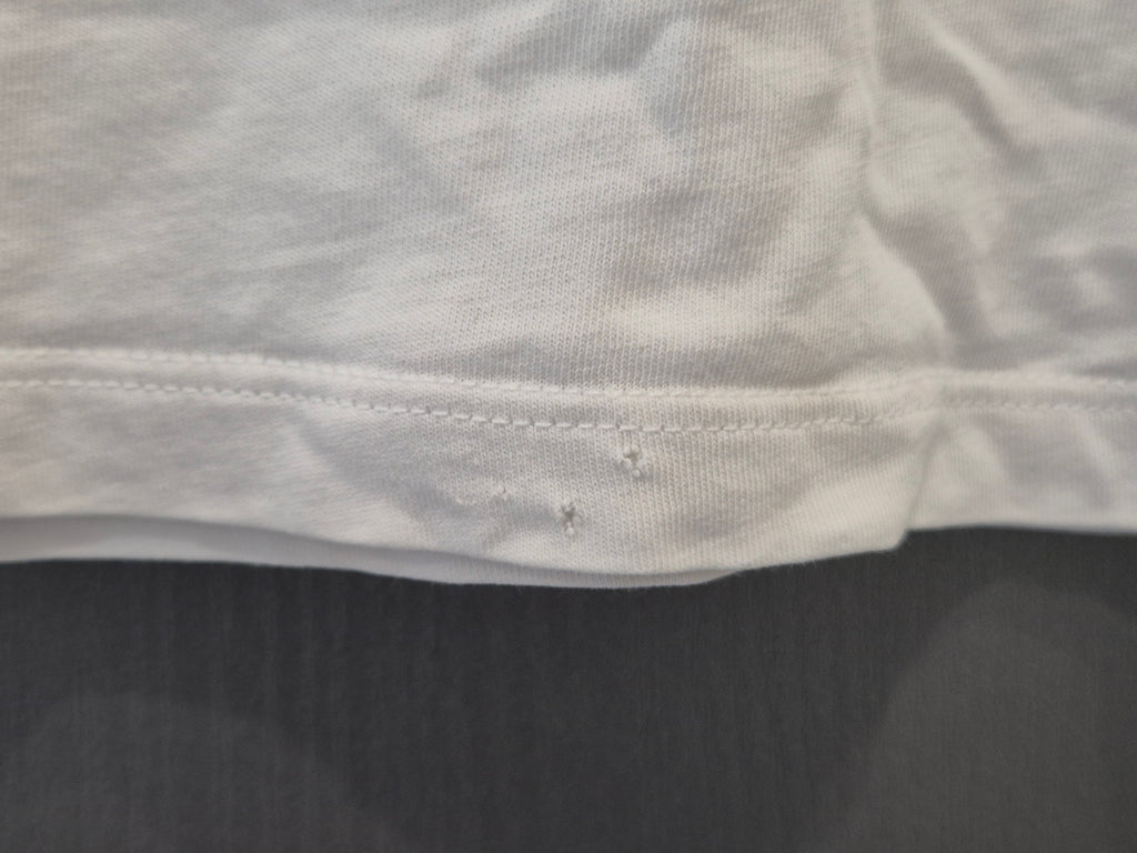 Karl Lagerfeld Karl Logo Tee XS Weiß Neon Grün Guter Zustand