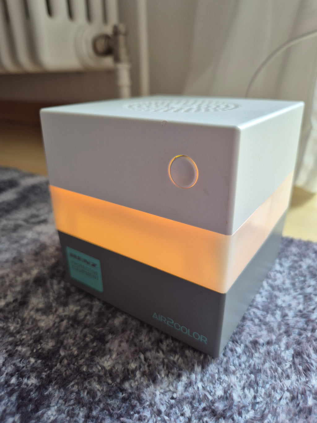 RENZ AIR2COLOR CO₂ Monitor, Kompakt, Weiß/Grau, Sehr guter Zustand