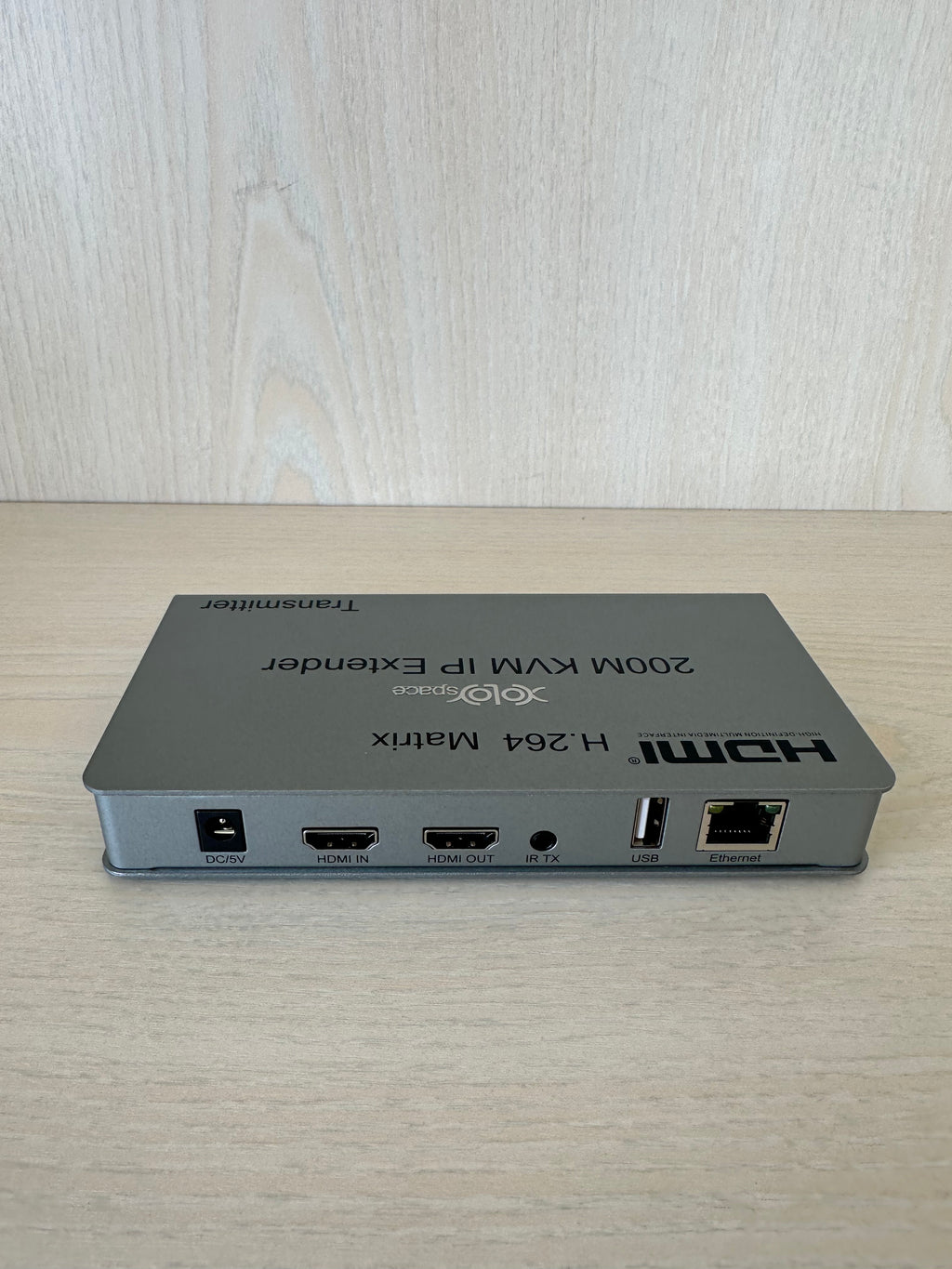 XOLORspace EX200M-K HDMI-over-IP KVM Extender Kit 200m Silber Wie Neu
