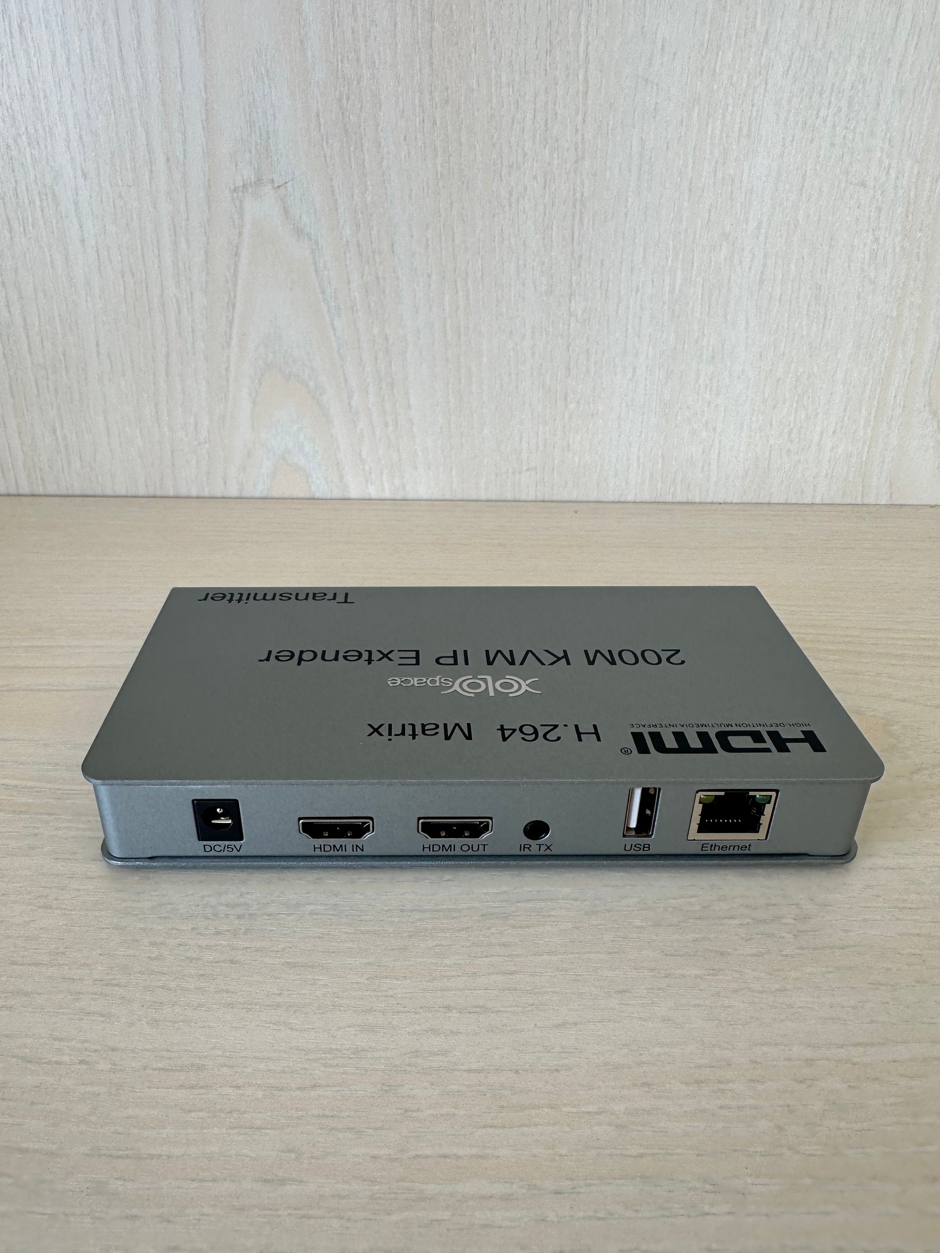 XOLORspace EX200M-K HDMI-over-IP KVM Extender Kit 200m Silber Wie Neu