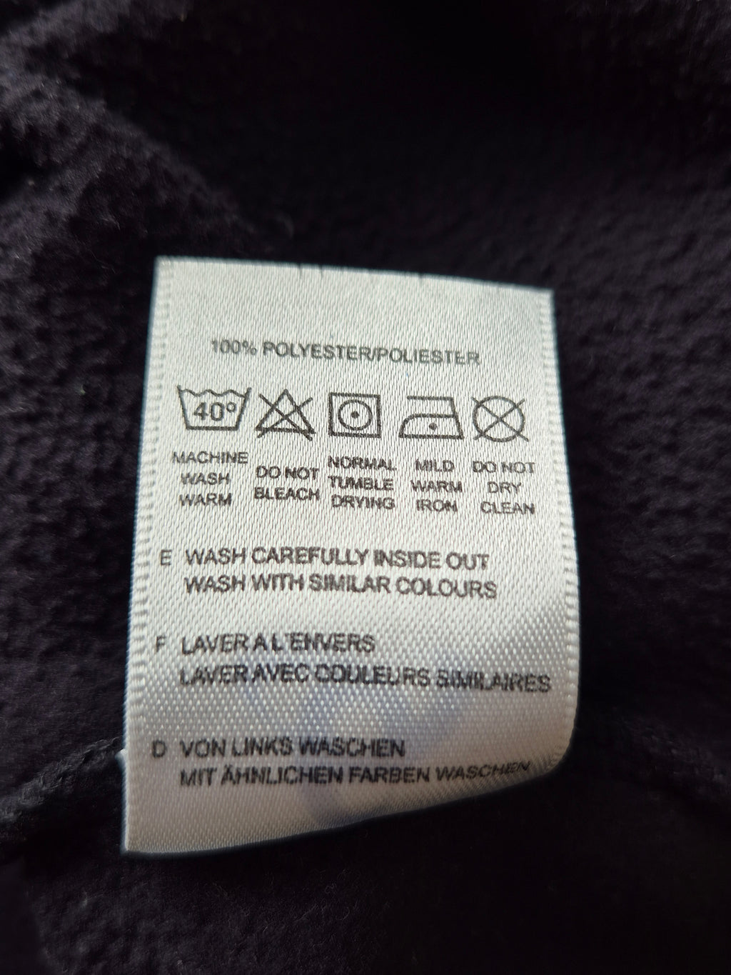 Odlo Damen XS Schwarz Microfleece 1/2-Zip Pullover – warm & atmungsaktiv