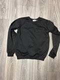 Stone Island Compass-Badge Sweatshirt Schwarz S Neu mit Etikett