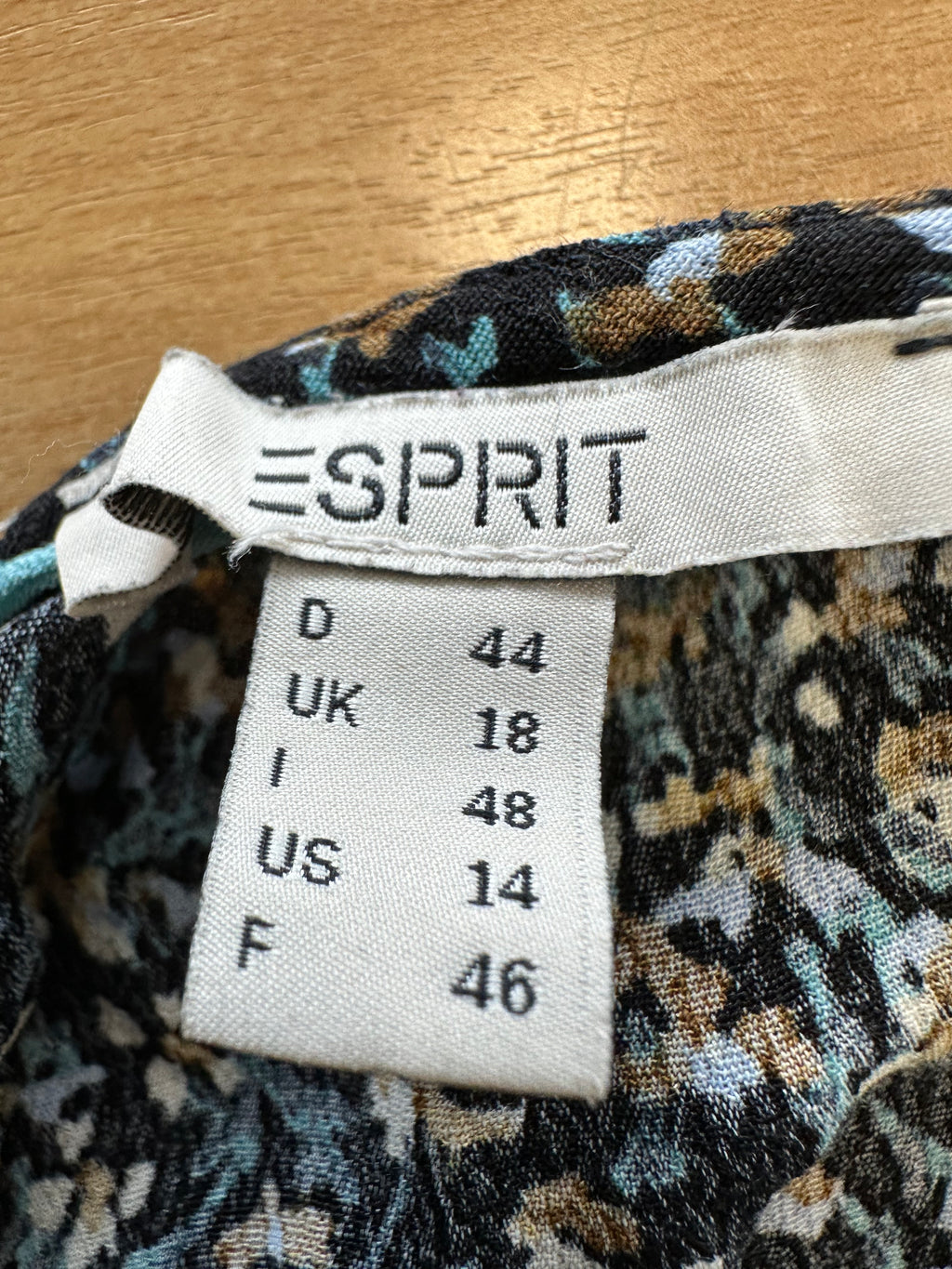 Esprit Floral Dress EU 44 Multicolor – Very Good Condition