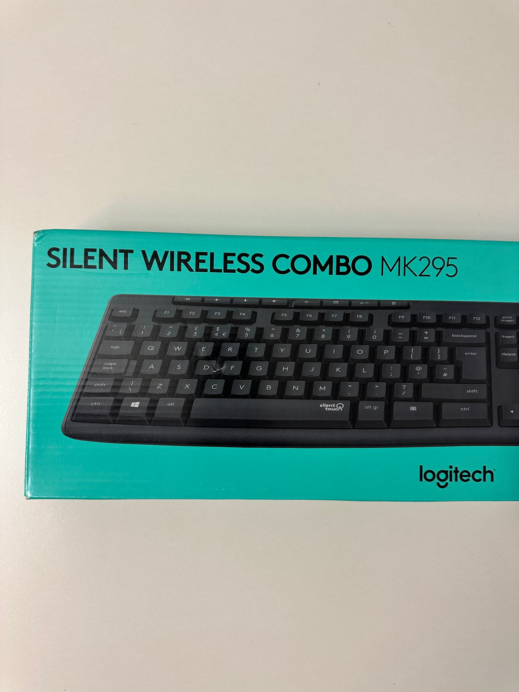Logitech MK295 Wireless Tastatur DE, Schwarz, OVP, ohne Maus, defekt