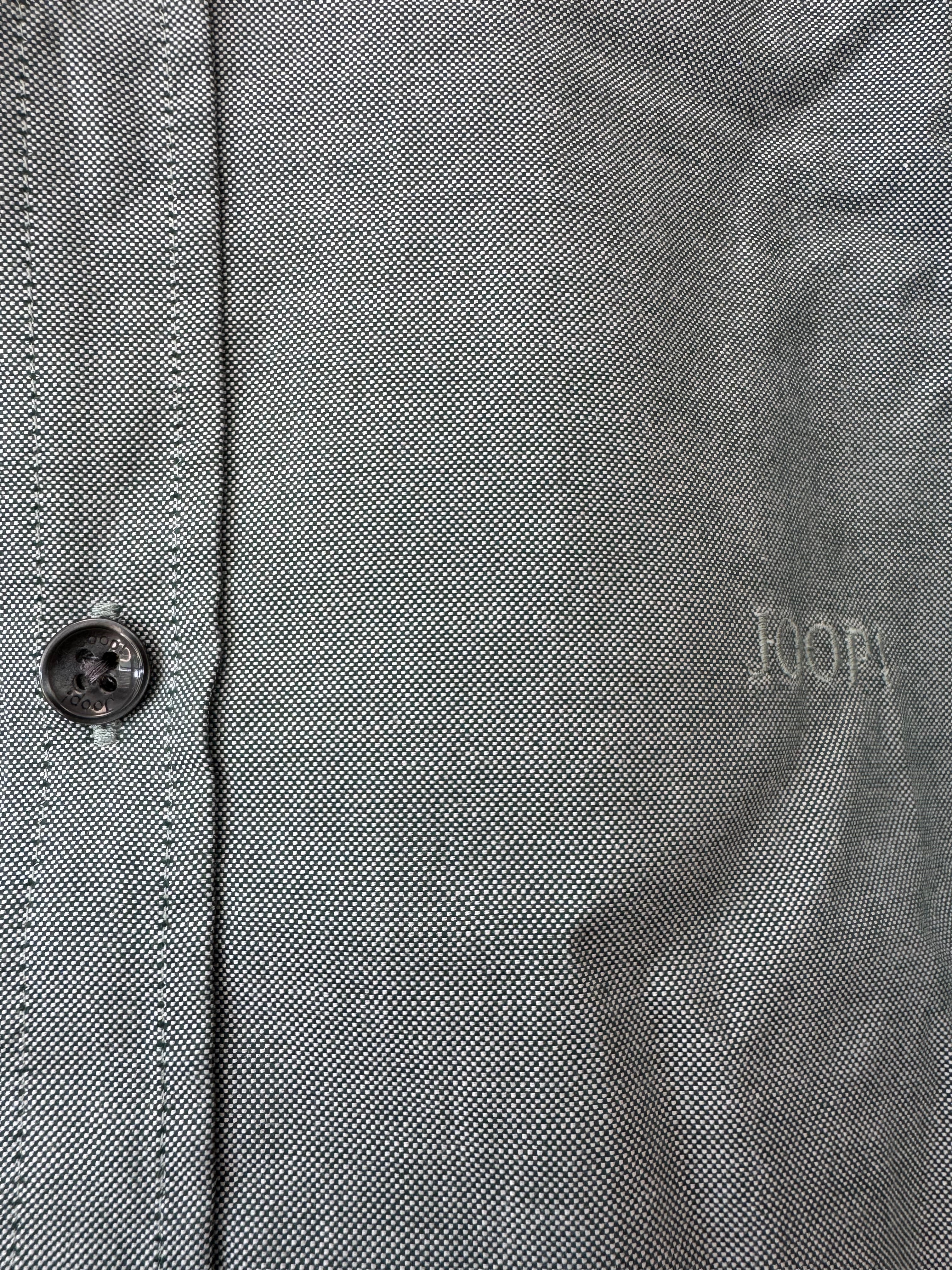 JOOP! Herren Chambray Hemd Gr. L – Hellgrün, Guter Zustand