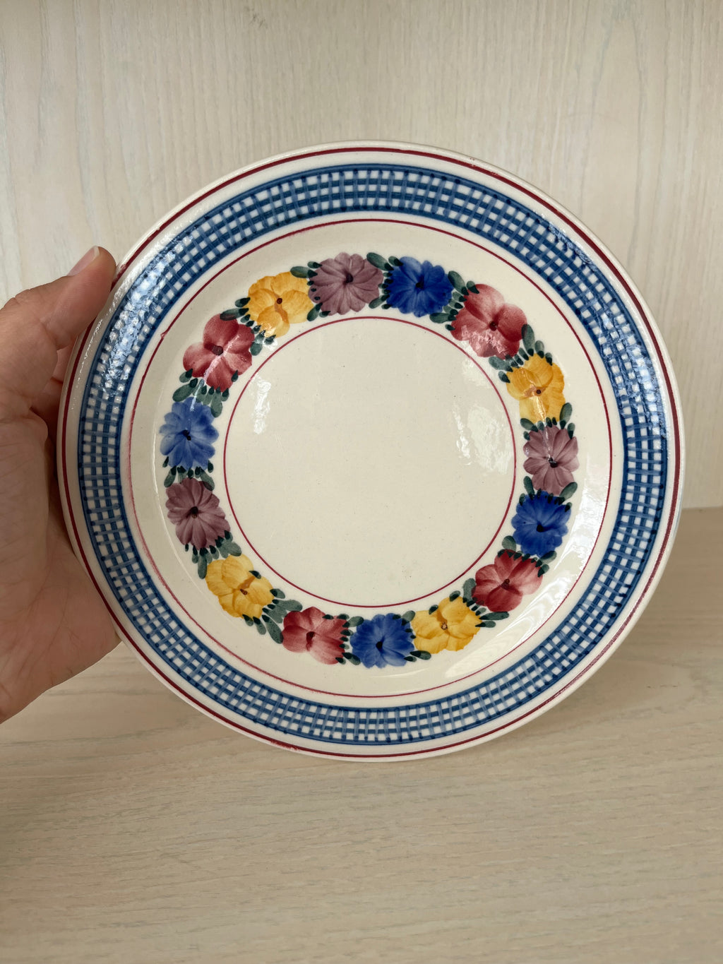 Villeroy & Boch Goslar Plate | 19 cm | Vintage Ceramic | Good Condition