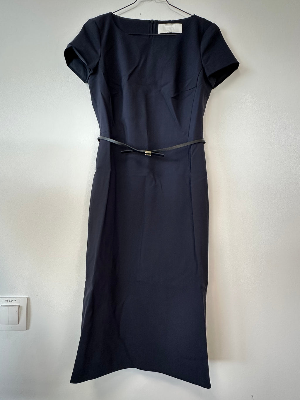 Hugo Boss Dillya Sheath Dress, Size 32, Black, Like New