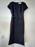 Hugo Boss Dillya Sheath Dress, Size 32, Black, Like New