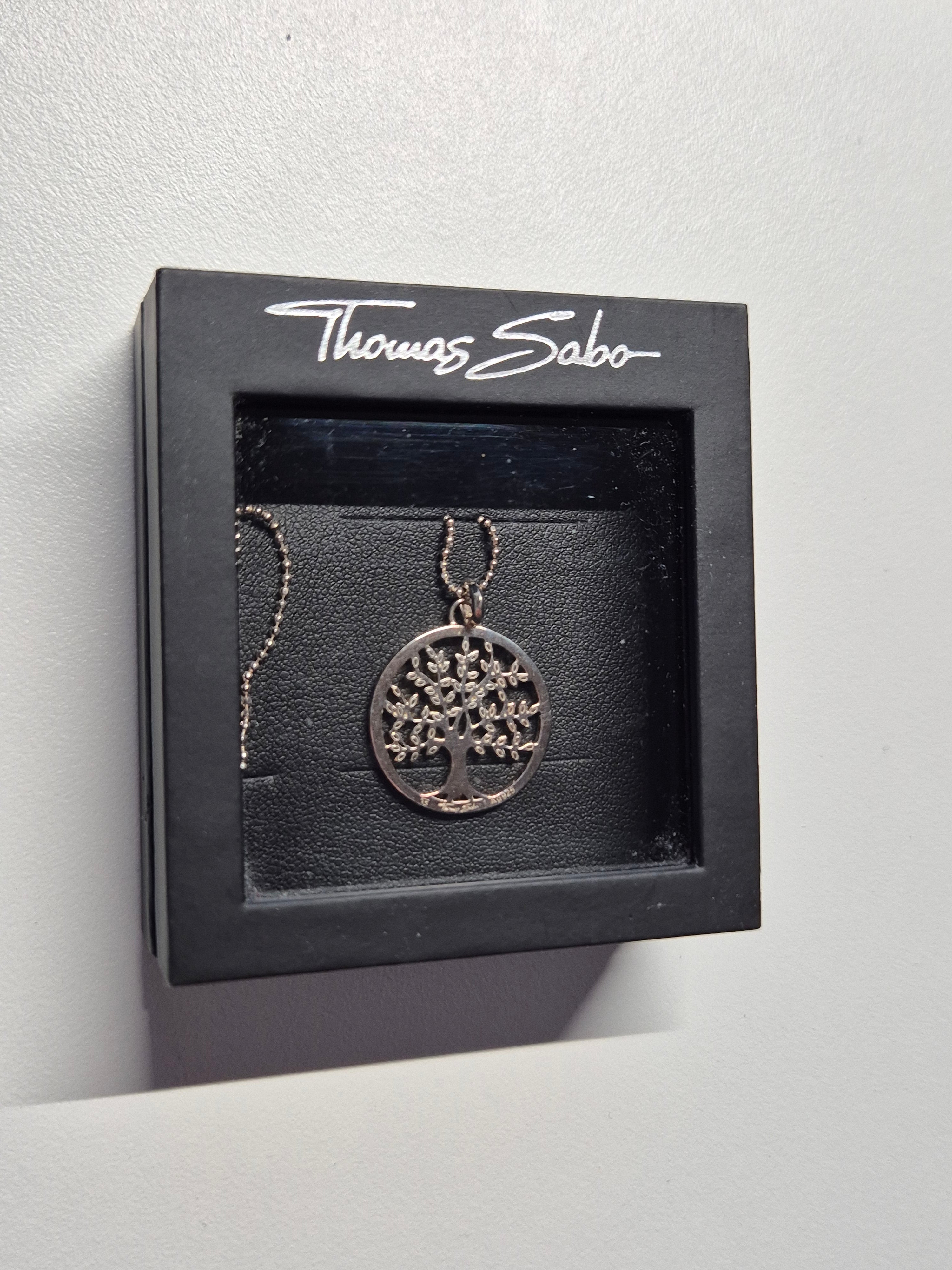 Thomas Sabo Tree of Life Necklace, 45cm, Silver, Like New, Boxed