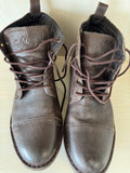 Levi’s Track Boot – Leder, Dunkelbraun, Gr. 42, Guter Zustand