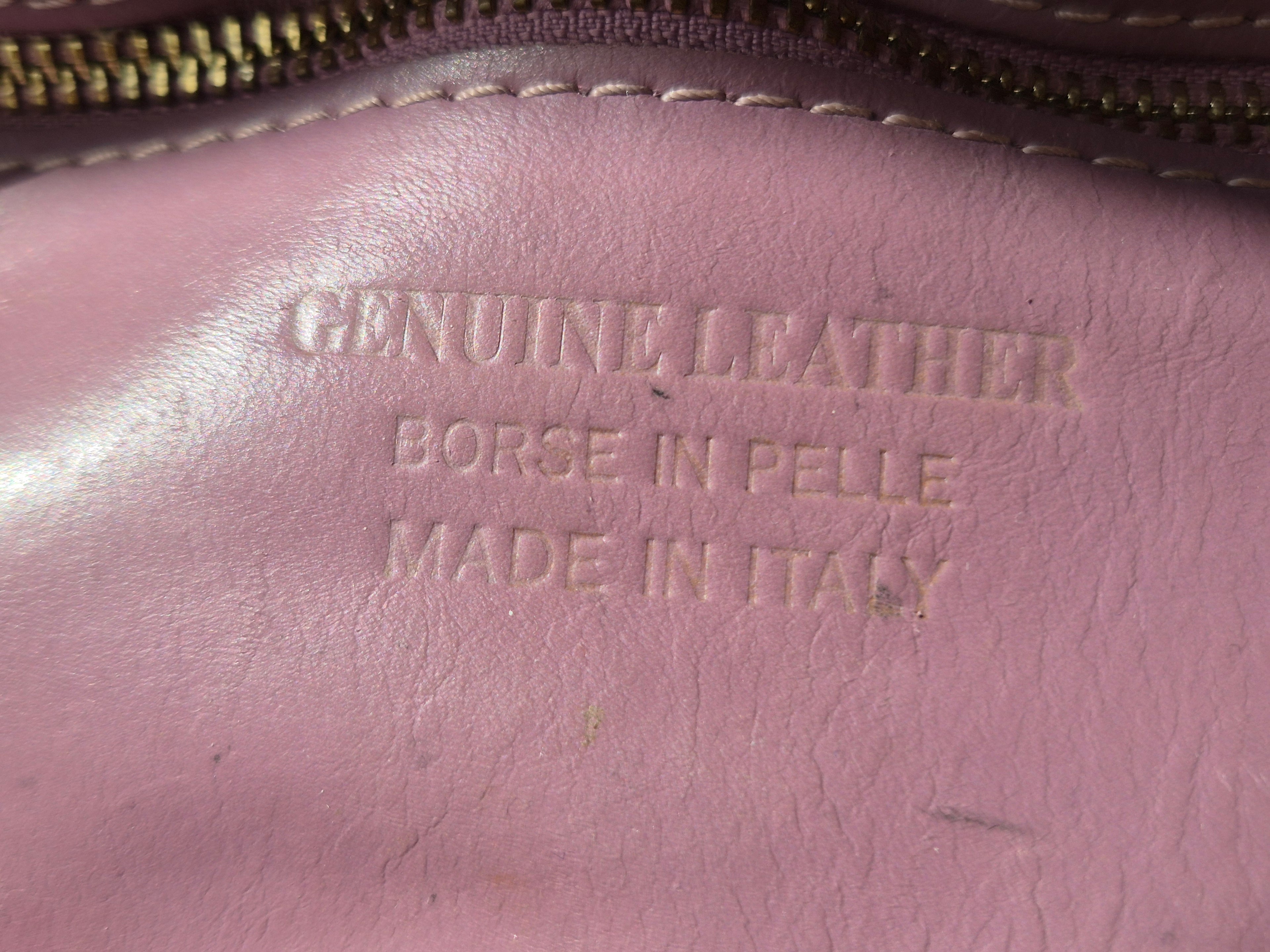 Borse in Pelle Cassette Crossbody Bag, Leather, Lilac, Medium, Chain & Strap, Used
