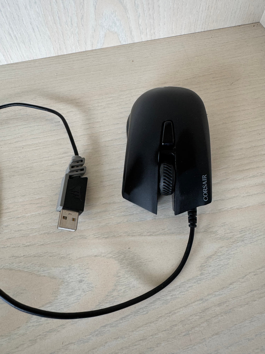 Corsair Harpoon RGB Wired Gaming Mouse CH-9301011-NA, 6000 DPI, Black, Used