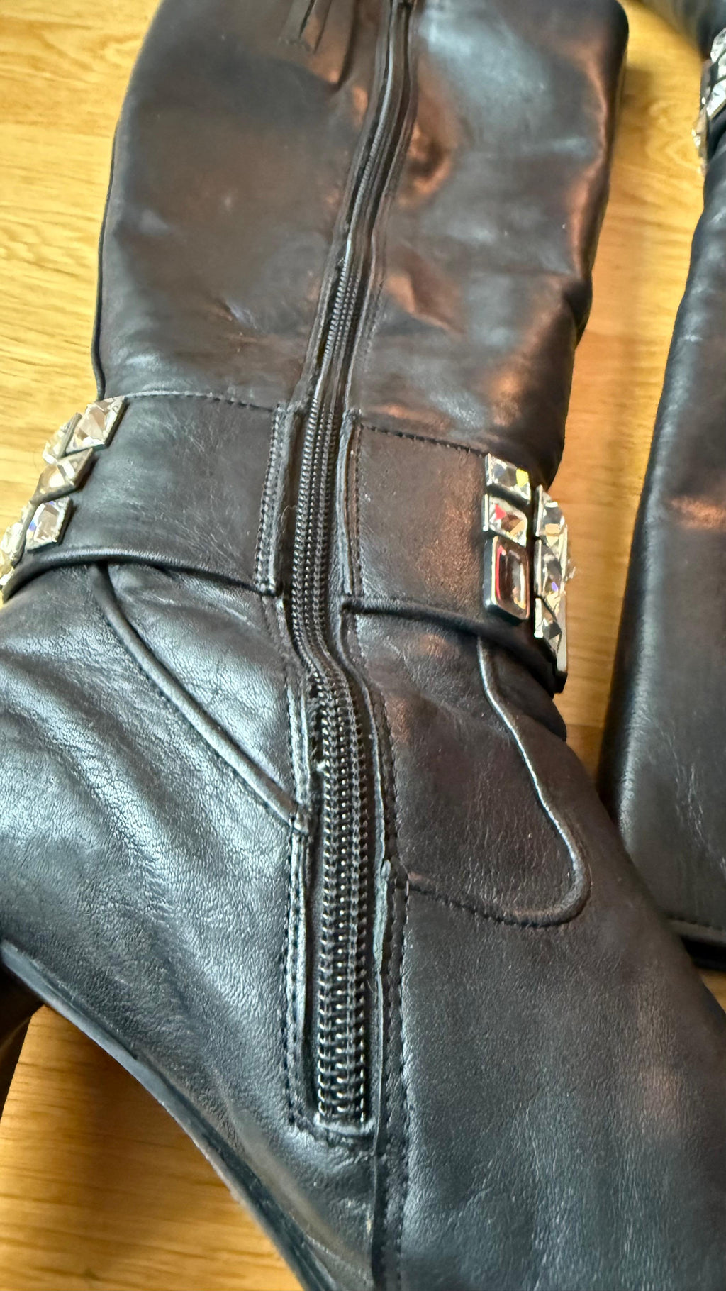 HÖGL Stiefel 38.5 | Echtleder | Strassriemen | Gebraucht