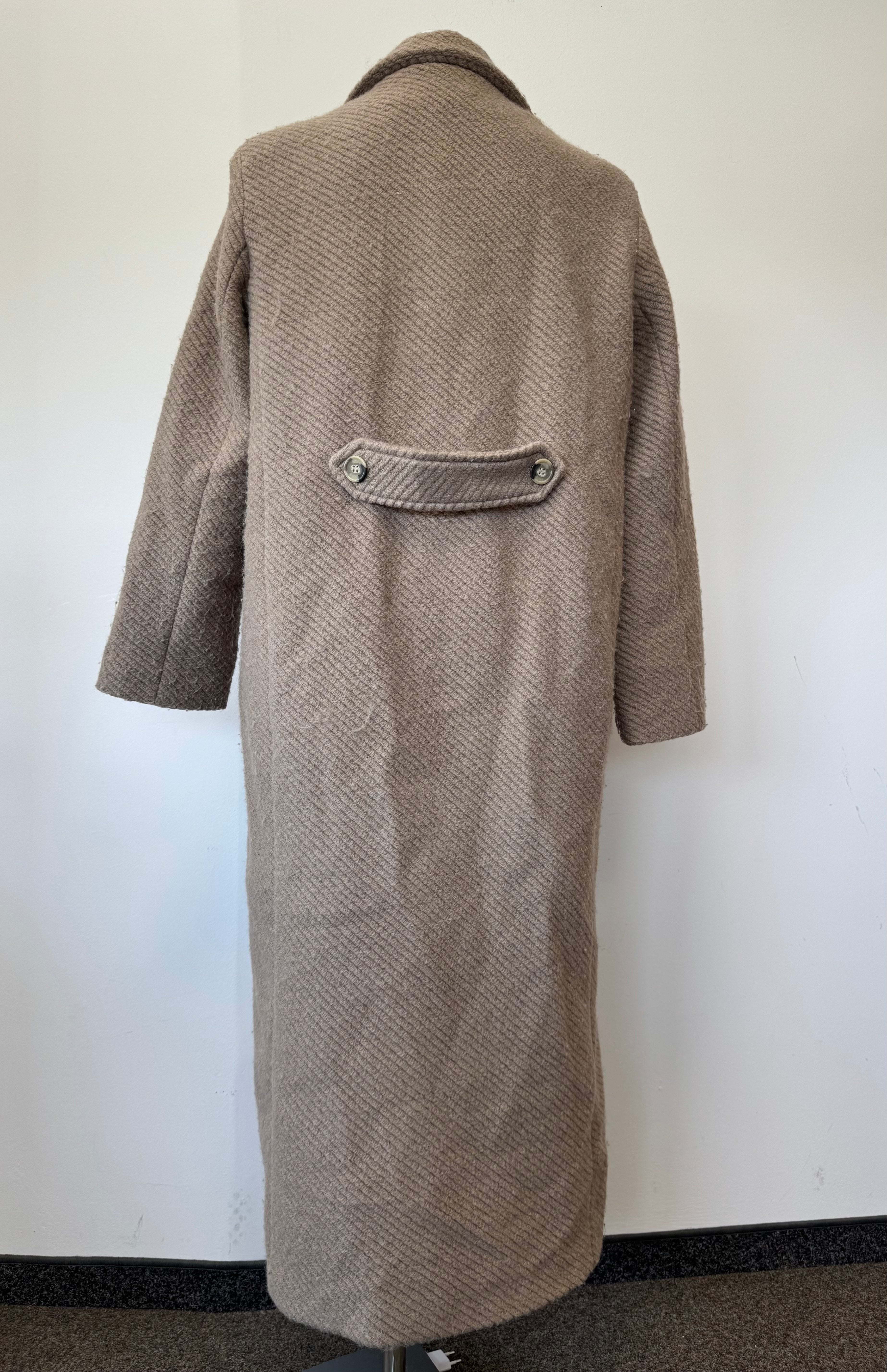 Cloche Paris Wollmix Mantel, beige, Gr. M, sehr guter Zustand