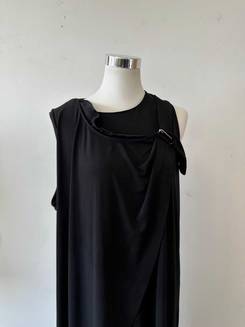 By Malene Birger Junni Kleid – Schwarz, Gr. XL, Guter Zustand, 98 cm Lang