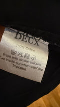 Les Deux Lane Stripe Hemd | Gr. L | 100% Baumwolle | Schwarz/Weiß | Gebraucht