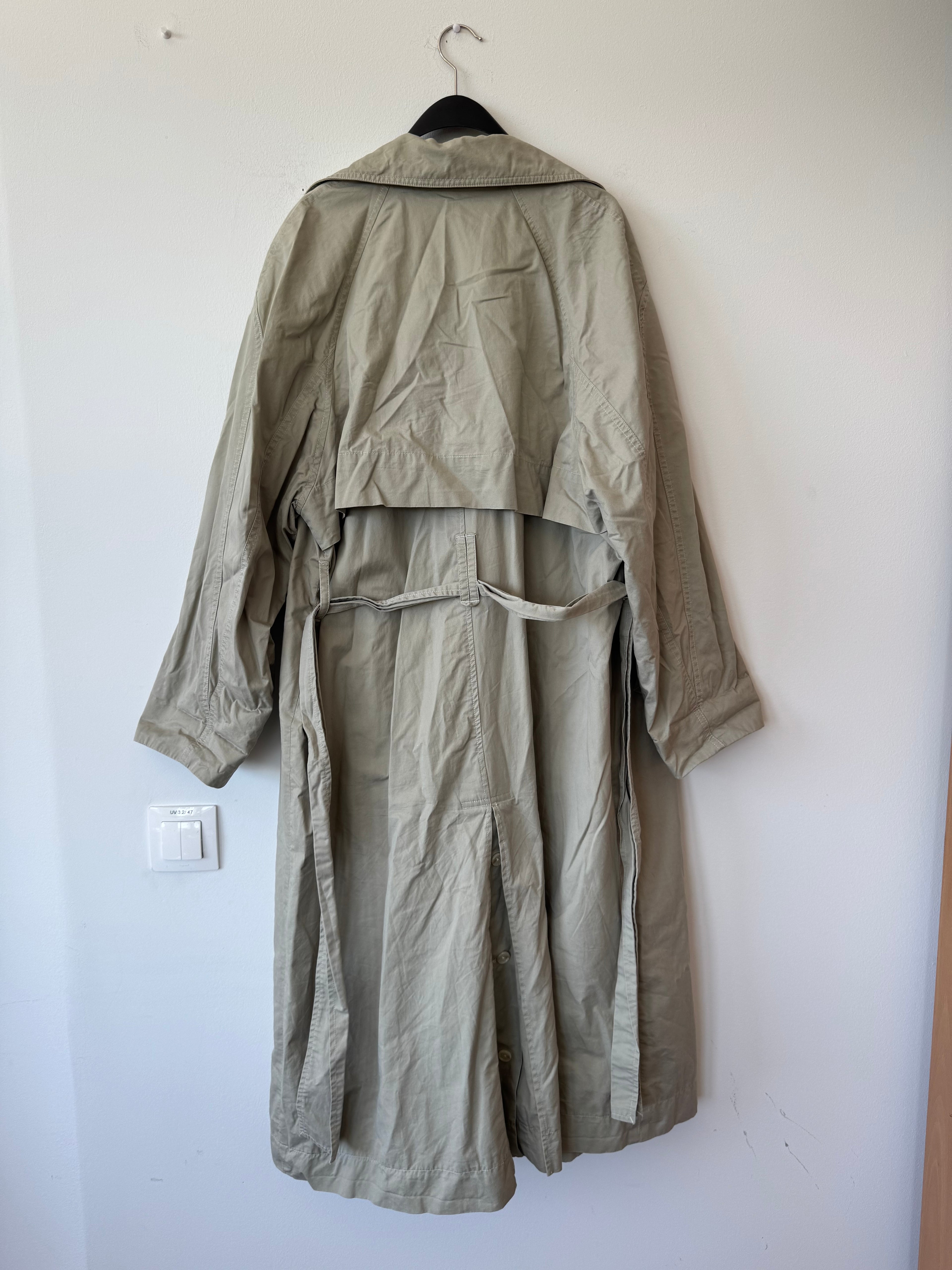 MNG Trenchcoat – Wasserabweisend, Sand, Gr. S, Guter Zustand