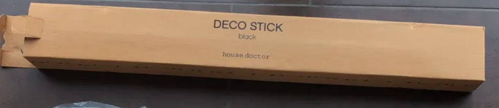 House Doctor Nicky Deko Stab Schwarz Metall 70x150cm Wie Neu