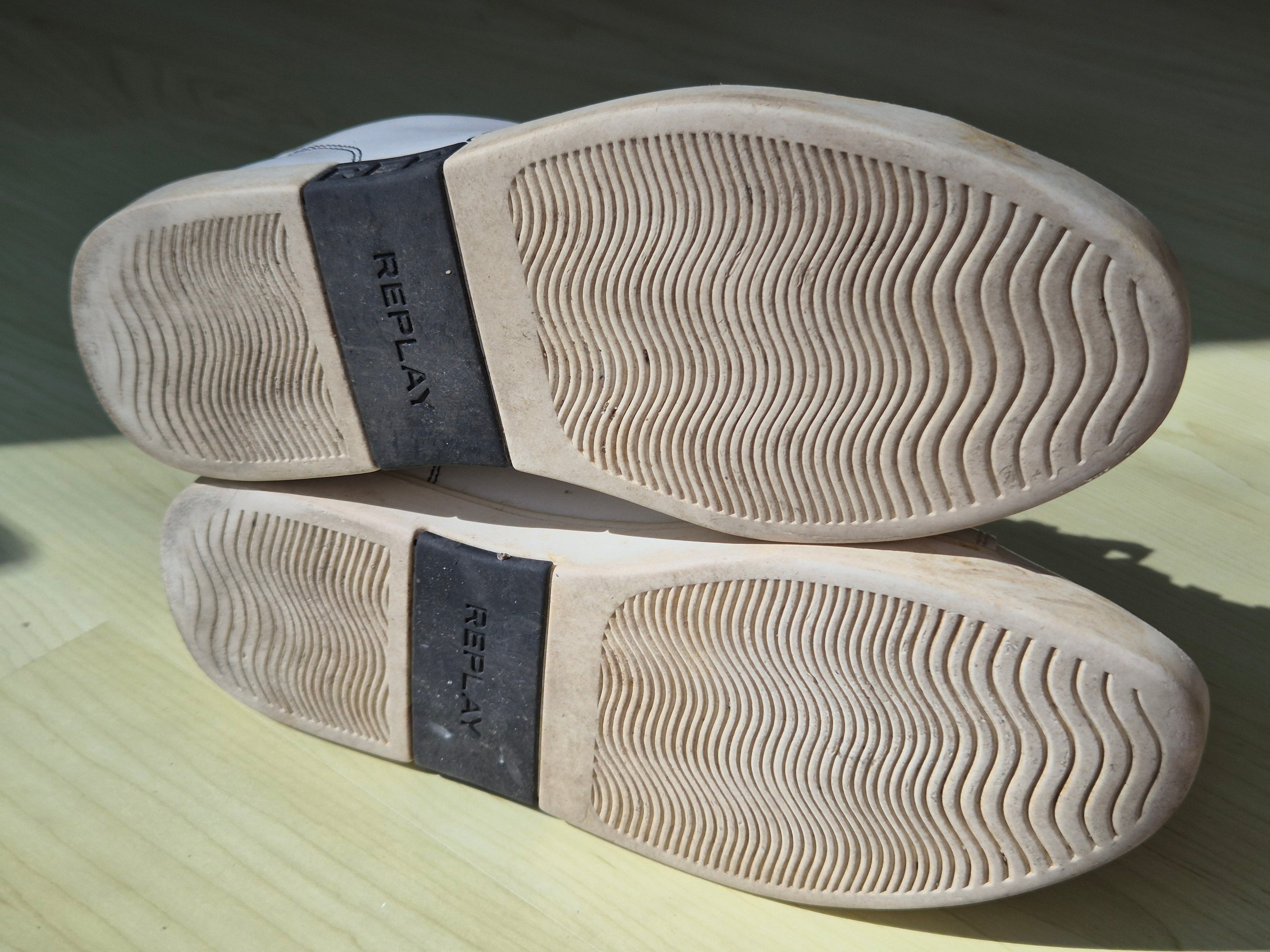 Weiße Replay Damen Sneaker RZ3S0024L, Gr. 37 – guter gebrauchter Zustand