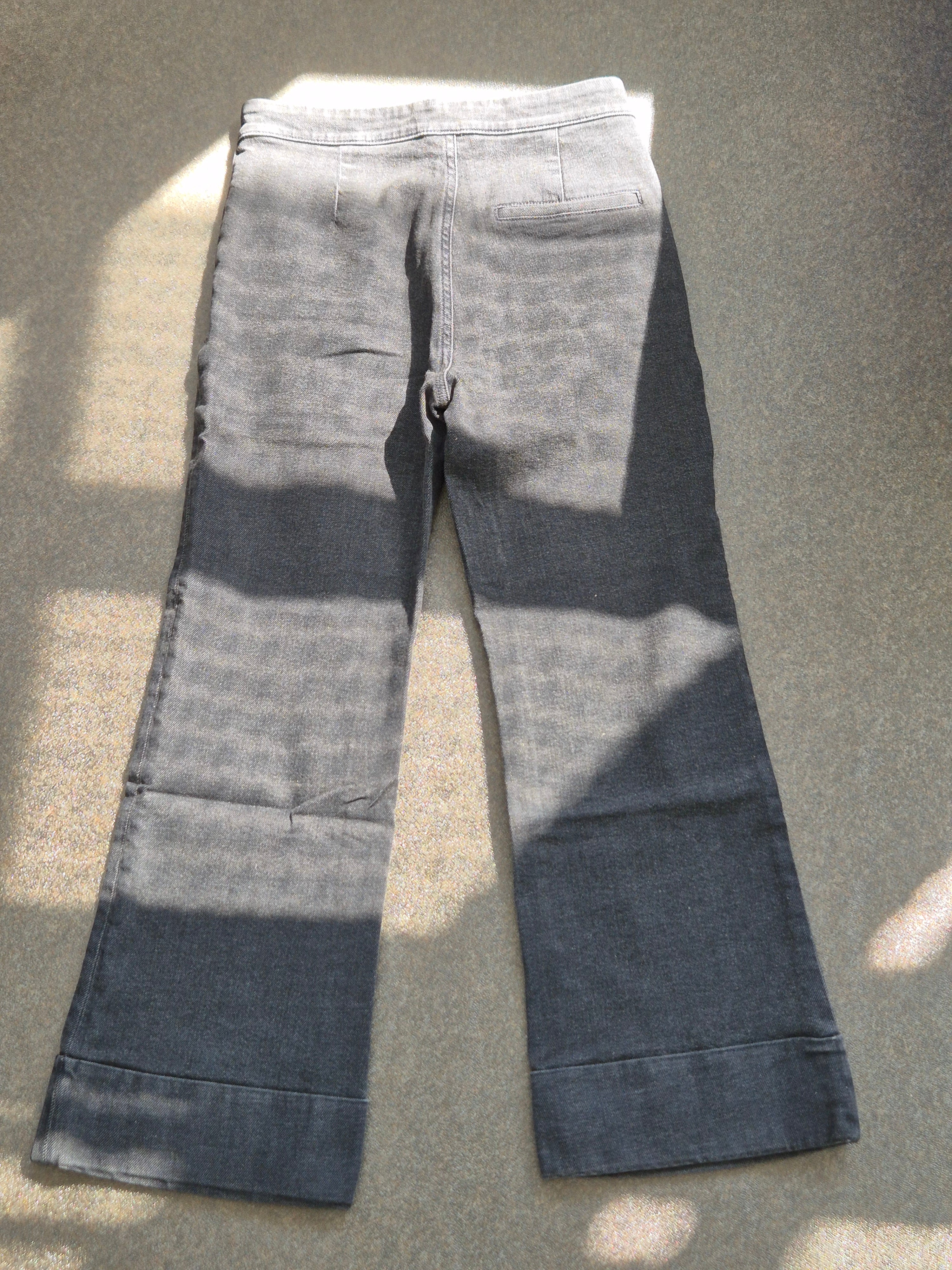 Massimo Dutti graue Schlagjeans, Größe 38, sehr guter Zustand