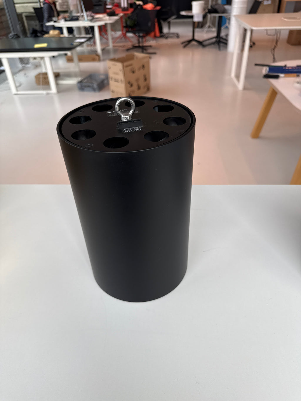 lb FZ 180 T Polar Zylinderlautsprecher – Schwarz, Aluminium, sehr guter Zustand