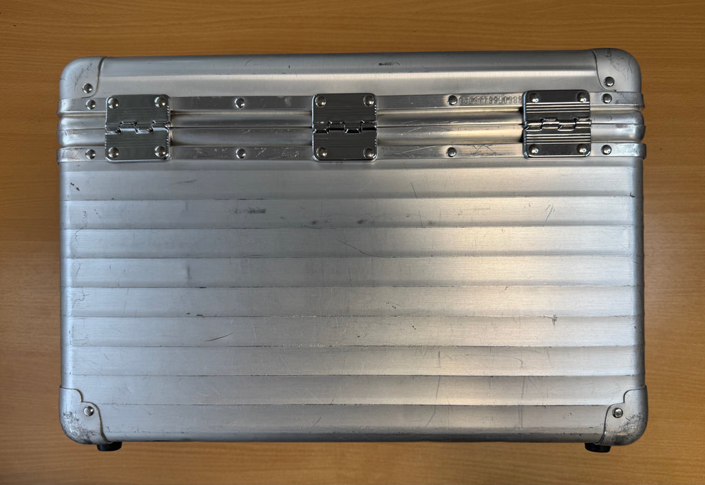 Rimowa Topas Lufthansa Pilot Case Aluminium Silber, guter Zustand